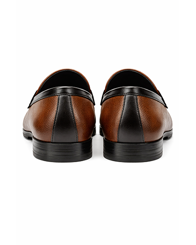 Men’s Brown & Black Tassel Loafers