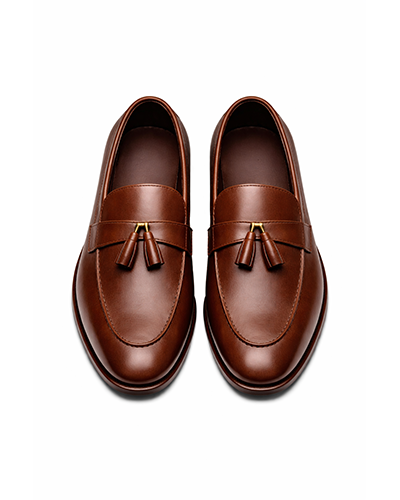 Brown Tassel Loafers